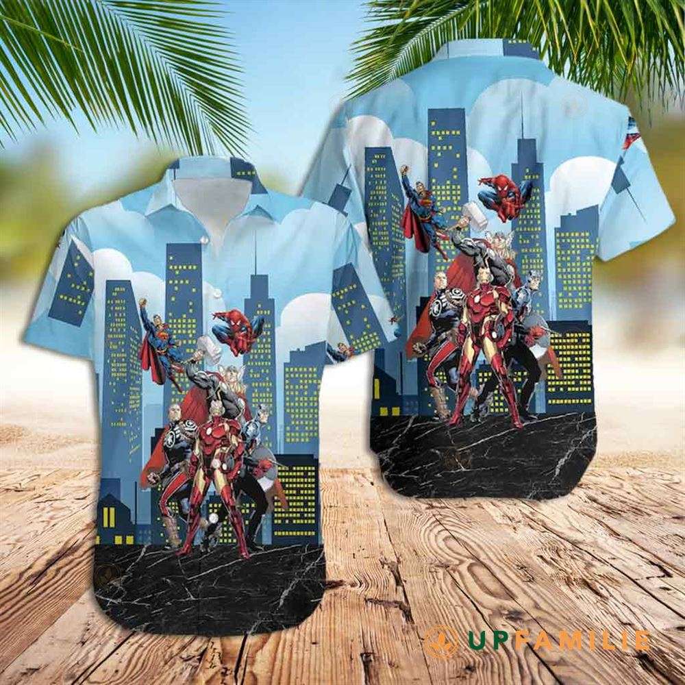 Marvel Hawaiian Shirt Superhero Best Hawaiian Shirts