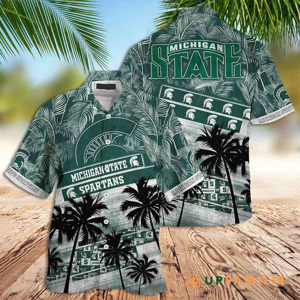 Michigan State Hawaiian Shirt Spartans Trending Summer Tropical Shirt
