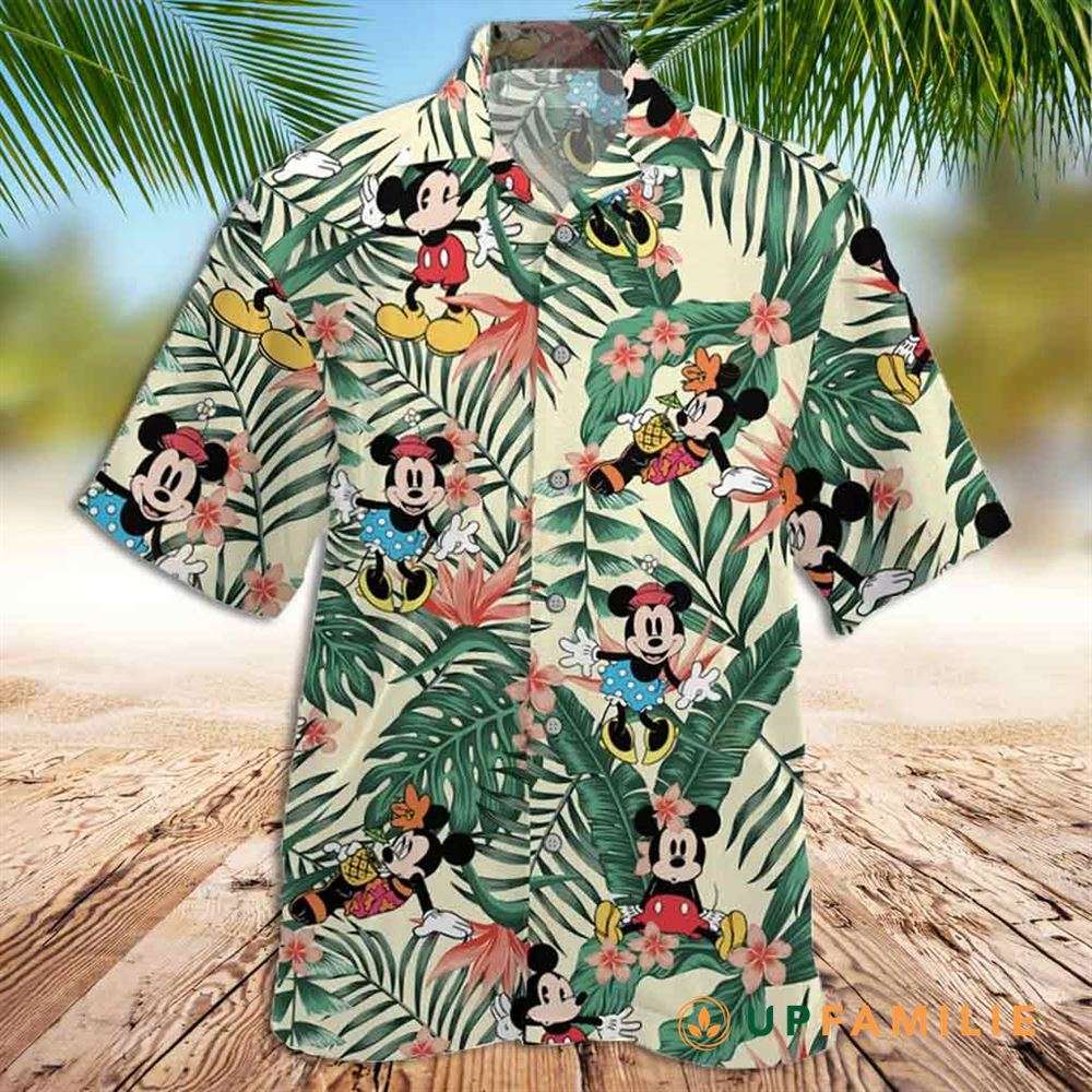 Mickey Hawaiian Shirt Disney Tropical Shirt