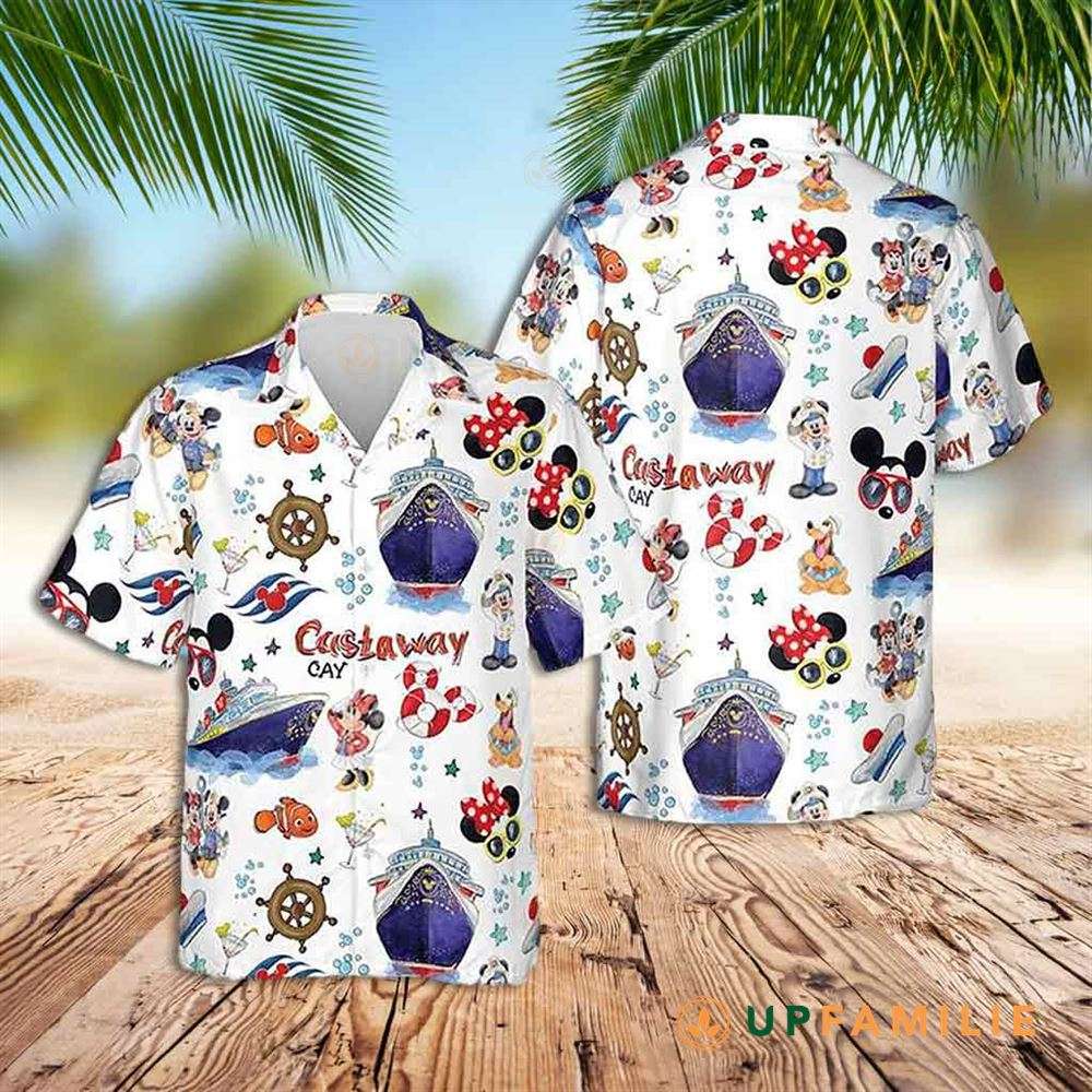 Mickey Hawaiian Shirt Disney World Summer Vacation
