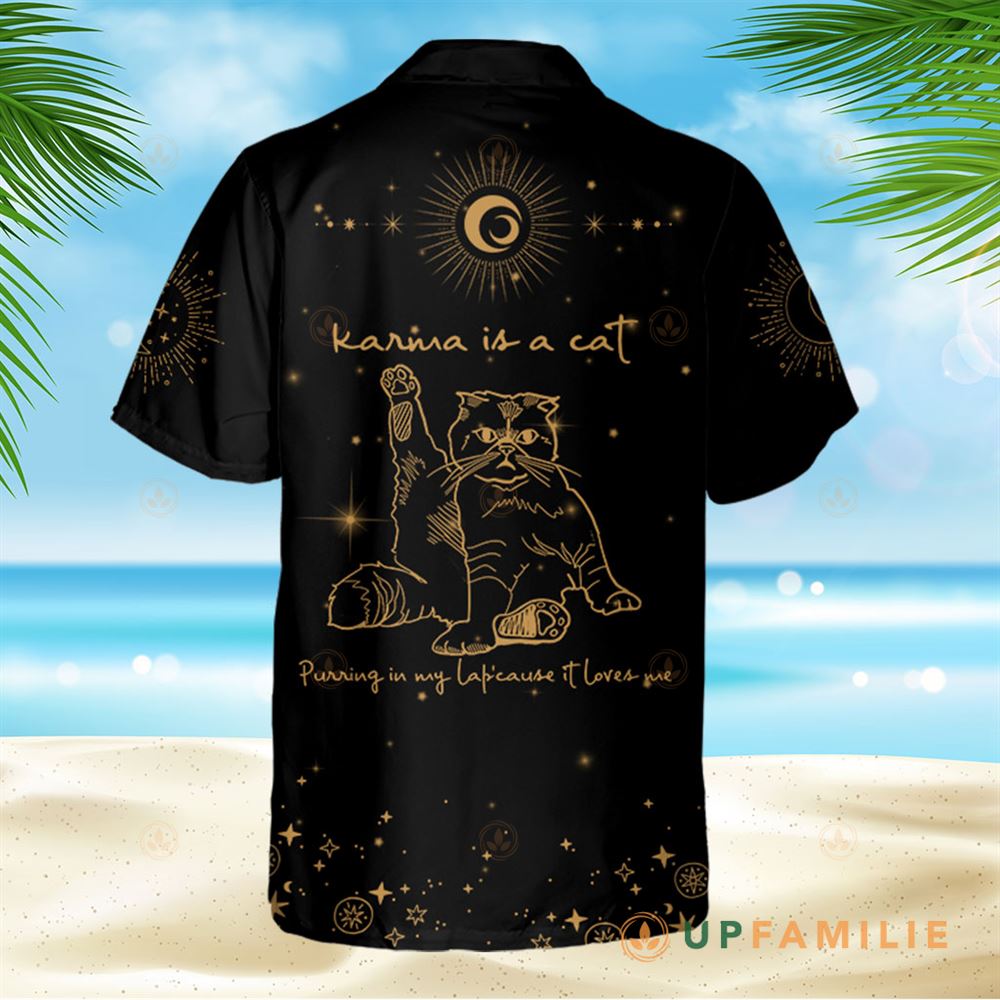 Karma Is A Cat Taylor Swift Hawaiian Shirt