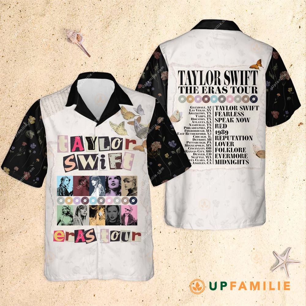 Vintage Taylor Swift Shirt Eras Tour Best Hawaiian Shirts