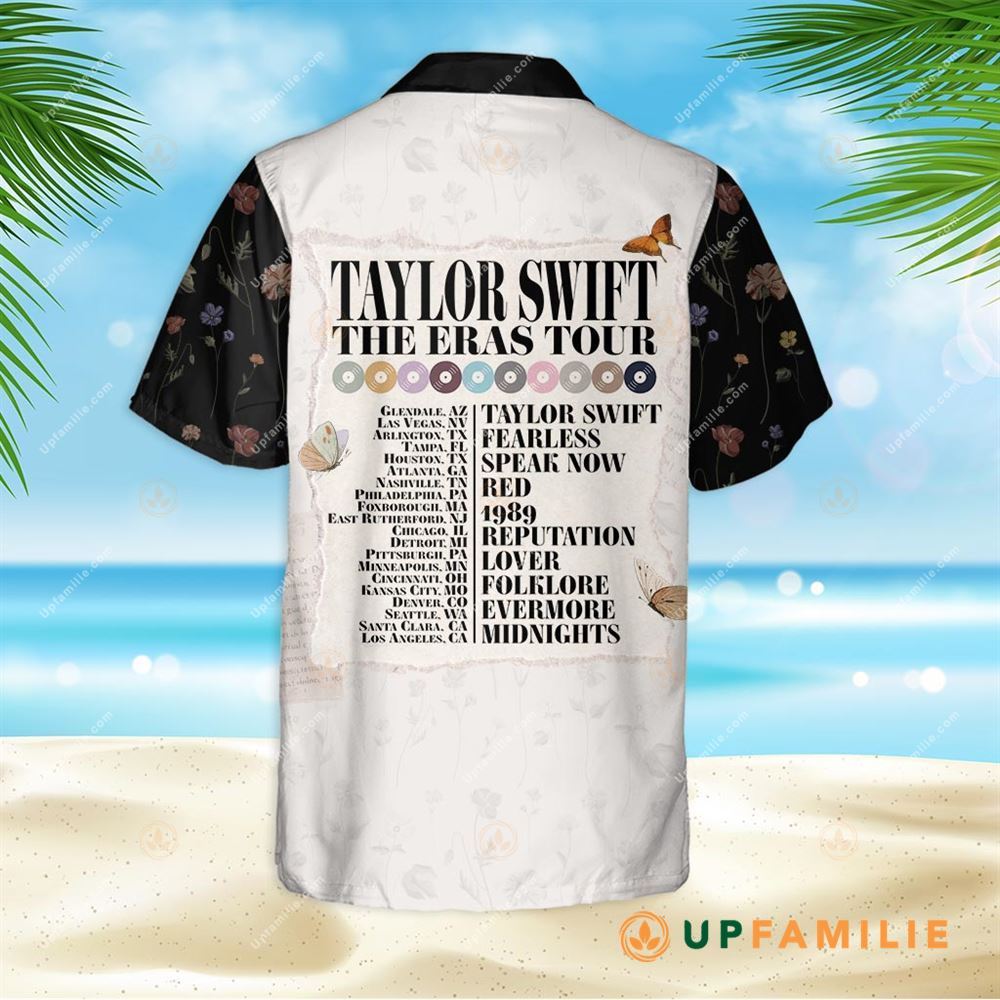 Vintage Taylor Swift Shirt Eras Tour Best Hawaiian Shirts