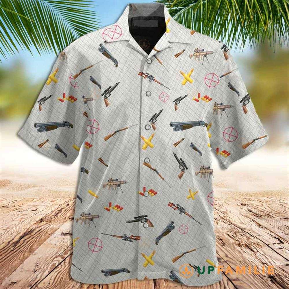 Gun Hawaiian Shirt Gun And Ammo Best Hawaiian Shirts