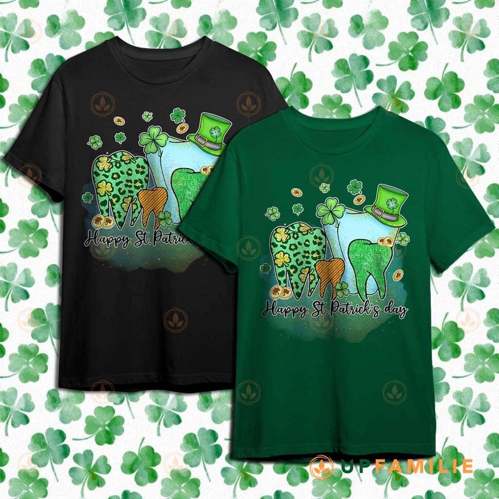 St. Patrick’s Day Shirts Teeths Nurse Gift For Nurse Mom