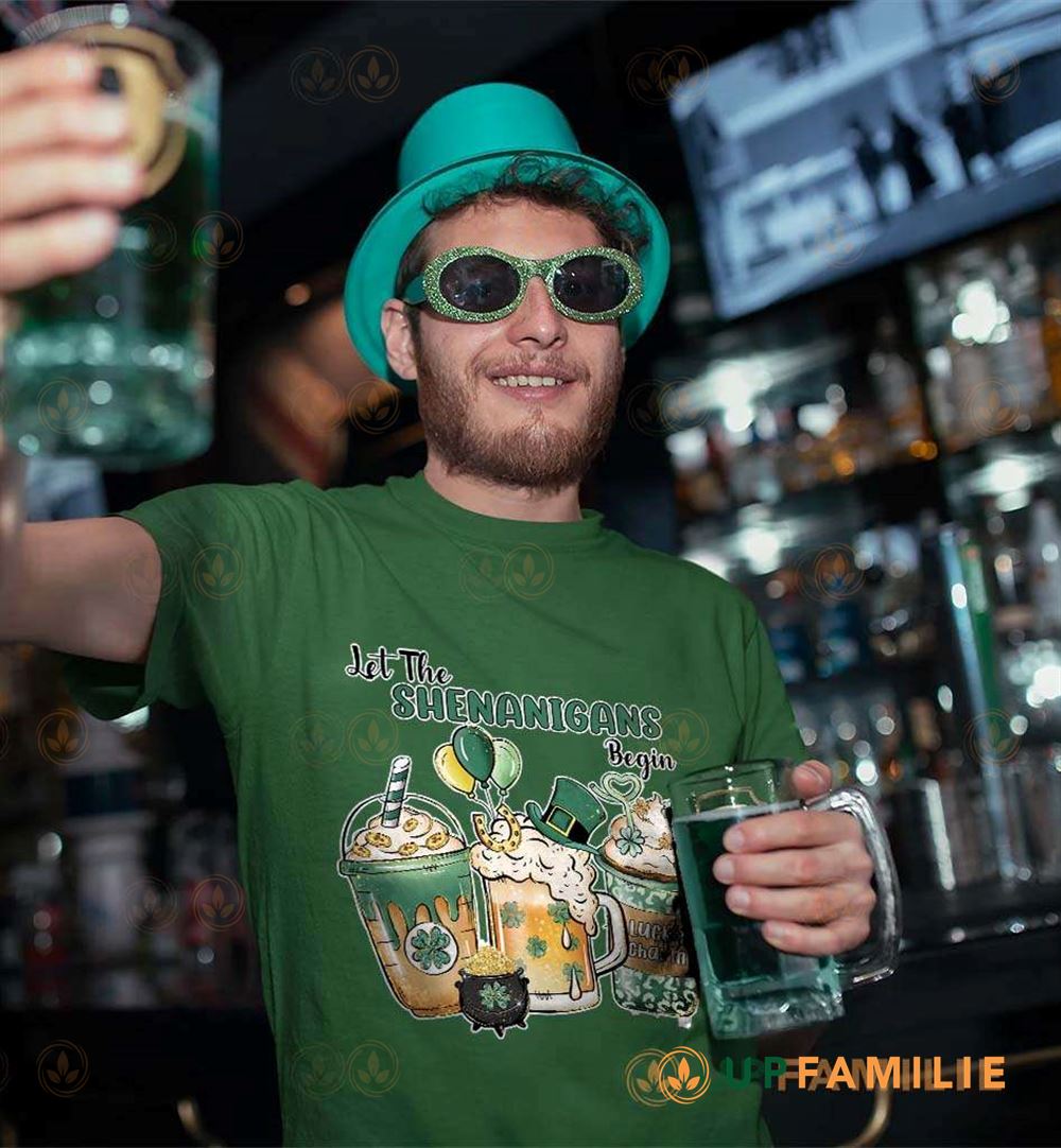 St. Patrick’s Day Shirts Let The Shenanigans Begin Trending T-shirt