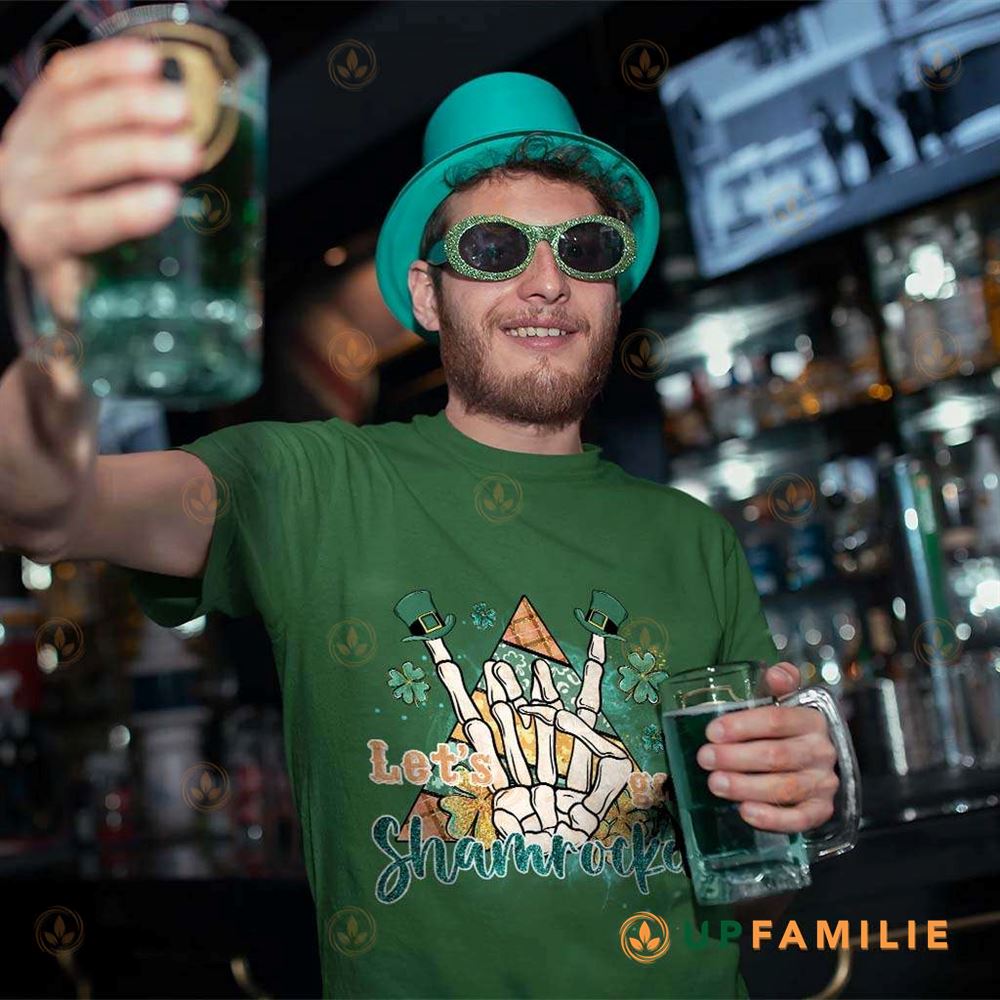 St. Patrick’s Day Shirts Let’s The Shamrocker Trending T-shirt