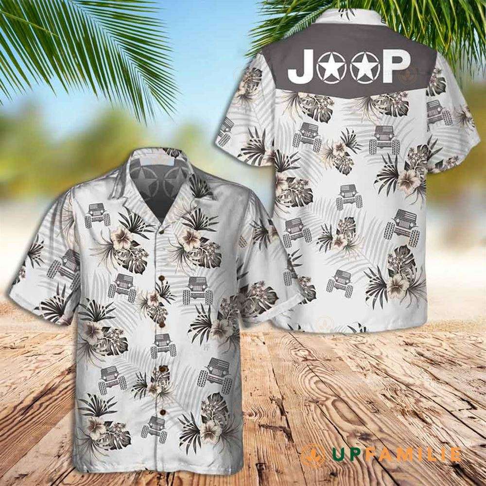 Jeep Hawaiian Shirt Jeep And Hibiscus Stunning Hawaiian Shirt
