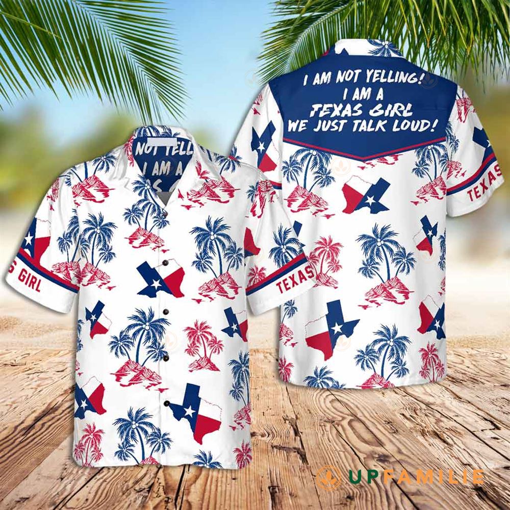 Patriotic Hawaiian Shirt Texas Flag And Palm Tree Pattern Best Hawaiian Shirts