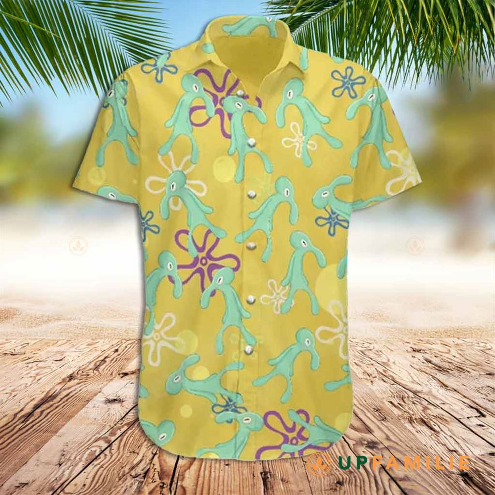 Spongebob Hawaiian Shirt Spongebob Squarepants Best Hawaiian Shirts