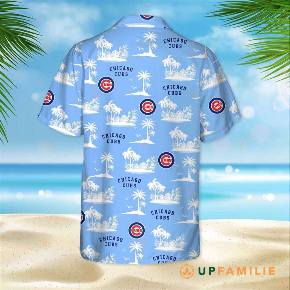 Chicago Cubs Hawaiian Shirt Amazing Hawaii Island And Tree