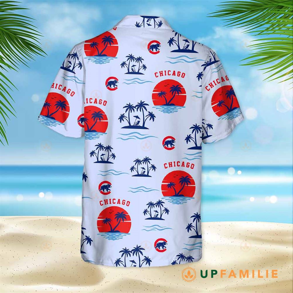 Chicago Cubs Hawaiian Shirt Best Sunset Beach
