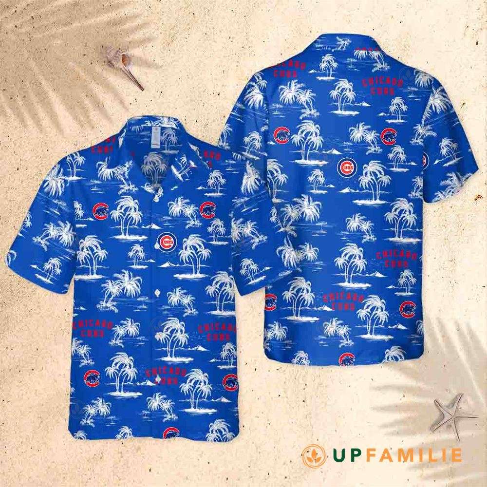 Chicago Cubs Hawaiian Shirt Best Coconut Trees