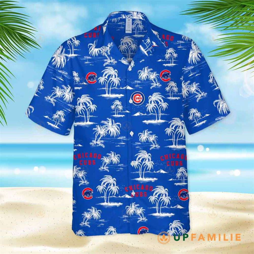 Chicago Cubs Hawaiian Shirt Best Coconut Trees