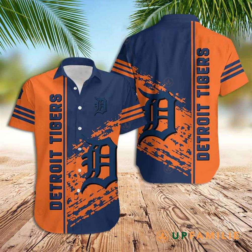 Detroit Tigers Hawaiian Shirt Stunning Quarter Style