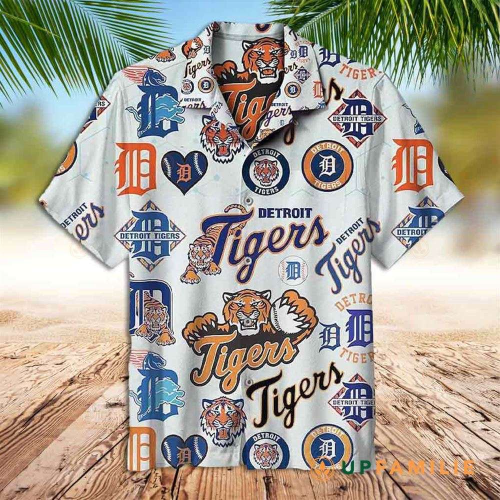 Detroit Tigers Hawaiian Shirt Best Tigers Logo