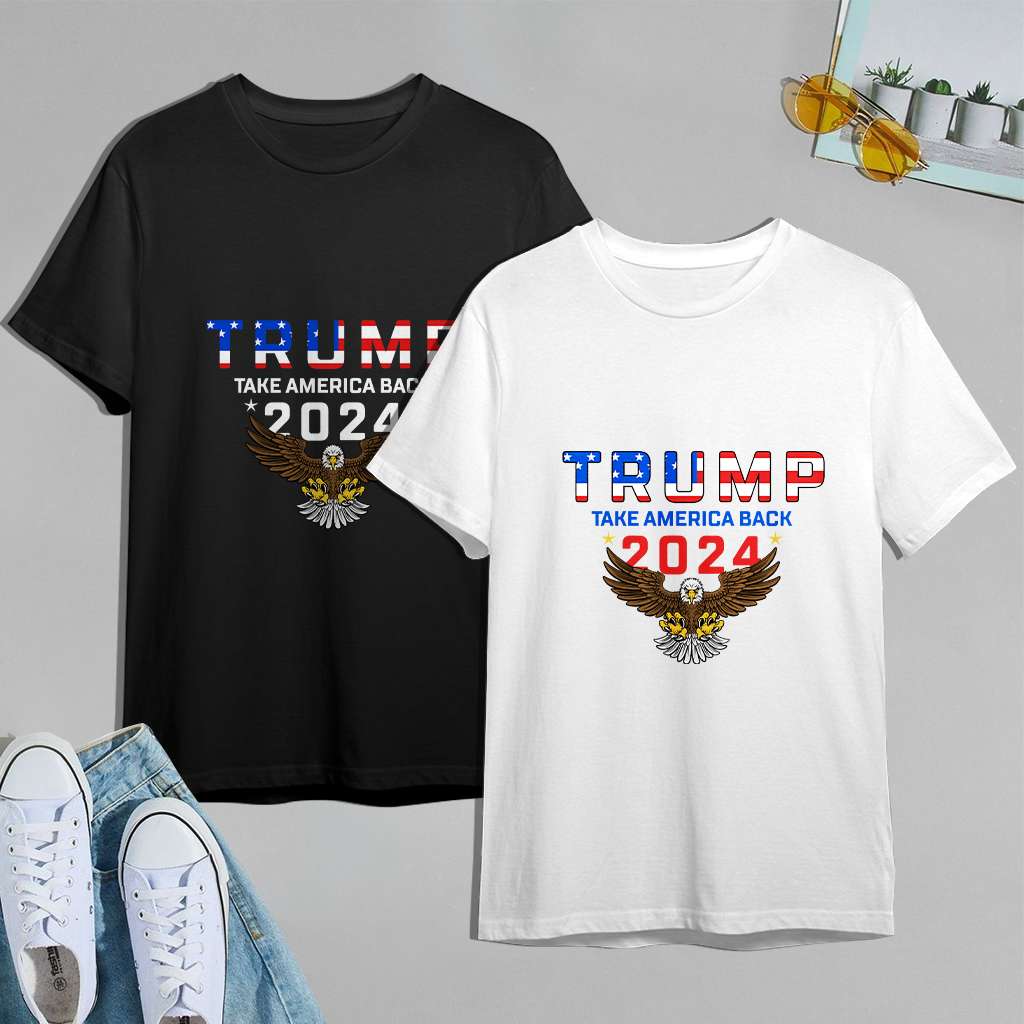 Trump Take America Back 2024 American Eagle Trending T-shirt