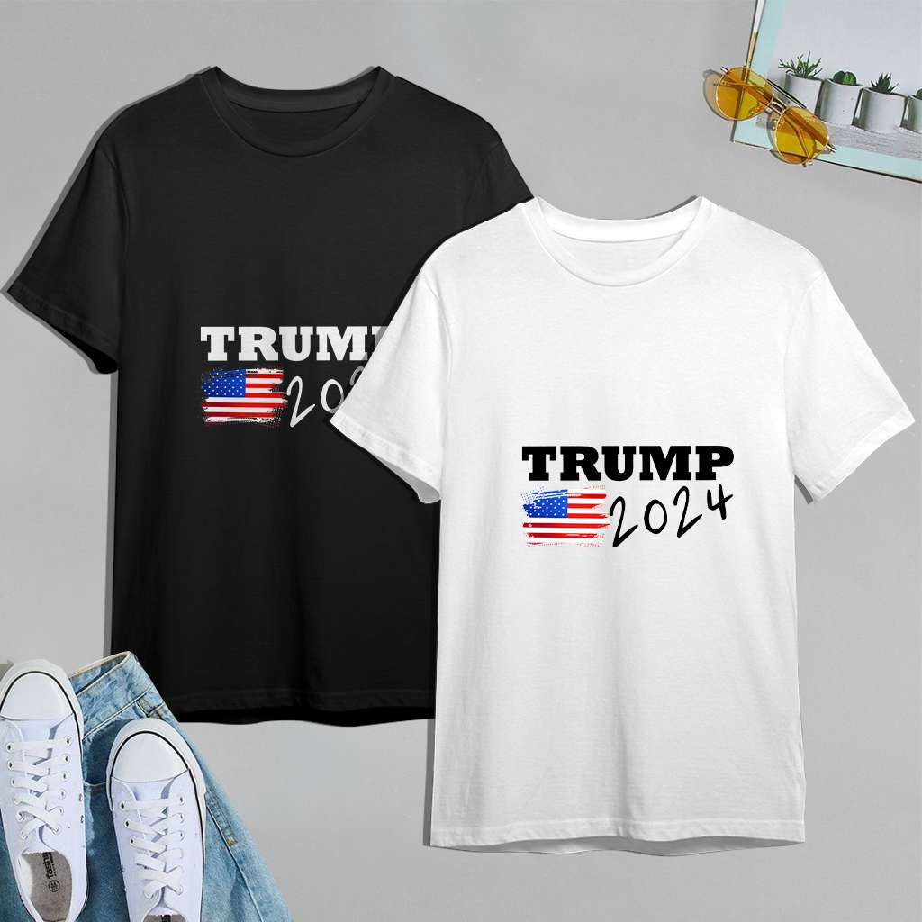 Trump Flag Shirt 2024 Trump Flag Trending T-shirt
