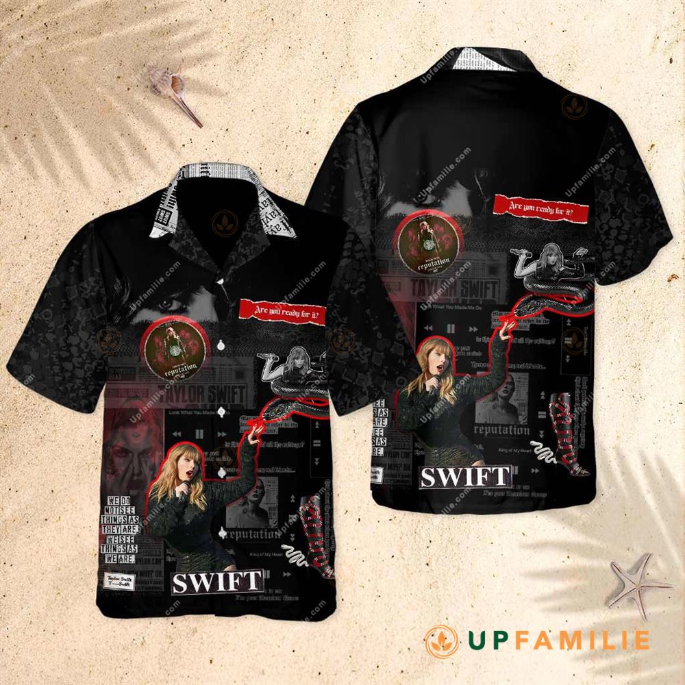 Taylor Swift Hawaiian Shirt Reputation Era Outfit Inspo Eras Tour Fan Outfits
