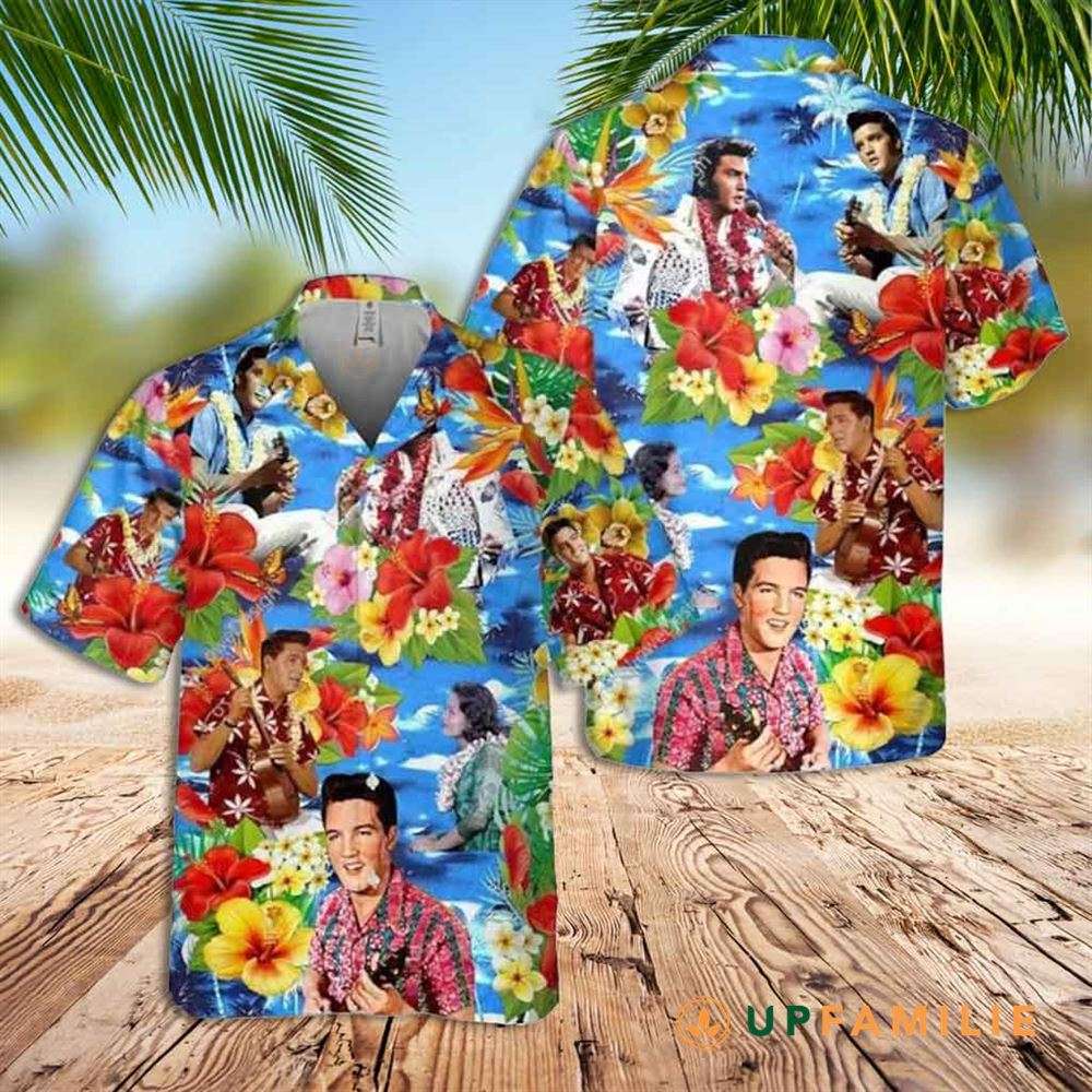 Elvis Hawaiian Shirt Aloha Tropical Best Hawaiian Shirts