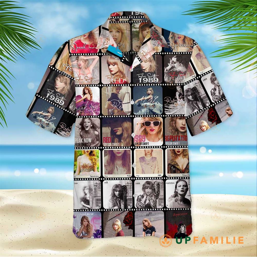 Taylor Swift Hawaiian Shirt All Albums Released Best Aloha Shirt For Fan