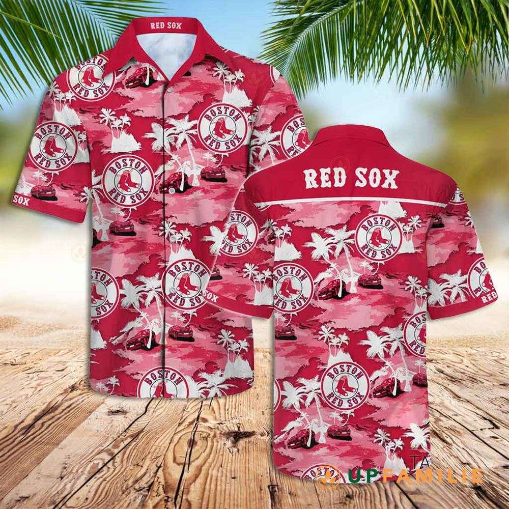 Red Sox Hawaiian Shirt Palm Tree Best Hawaiian Shirts