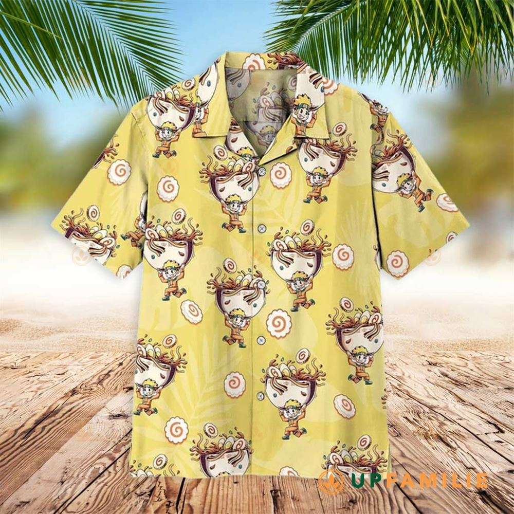 Anime Hawaiian Shirt Anime Naruto Ramen Best Hawaiian Shirts