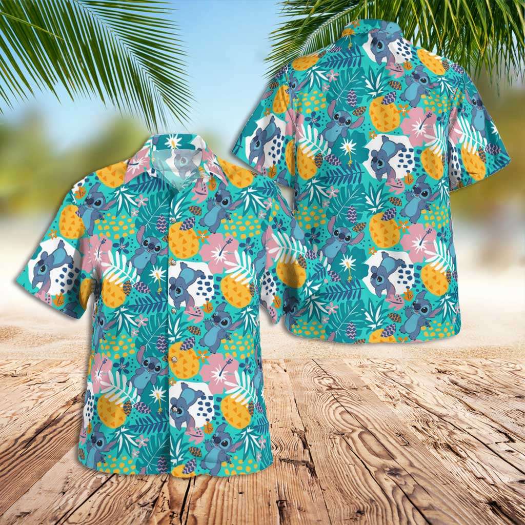 Stitch Hawaiian Shirt Stitch Retro Hawaiian Shirt