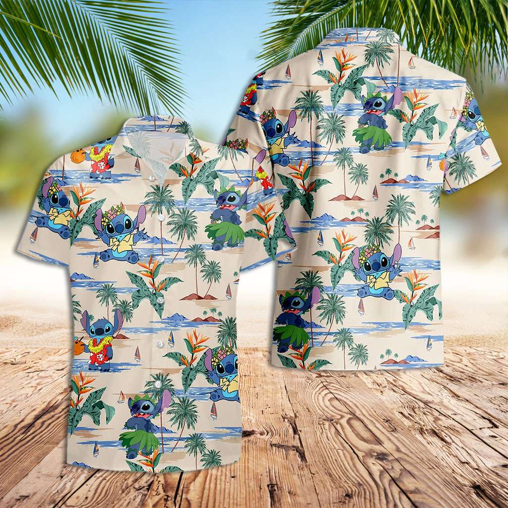 Stitch Hawaiian Shirt Stitch Summer Hawaiian Shirt