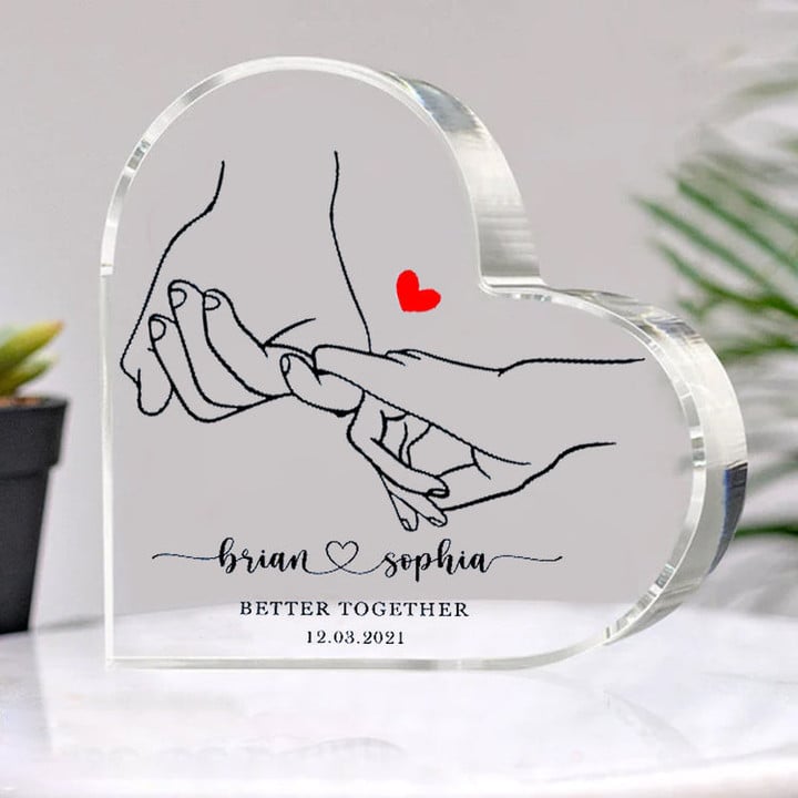 Personalized Acrylic Plaques Better Together Anniversary Gifts
