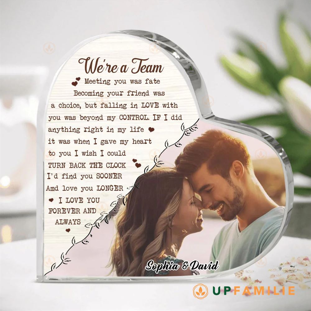 Personalized Acrylic Plaques We Are A Team