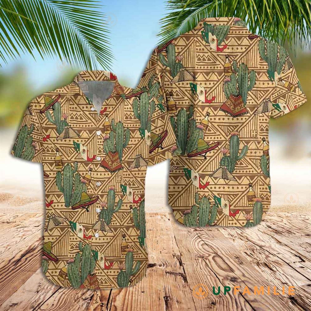 Vintage Hawaiian Shirts Vintage Cactus Hawaiian Shirt