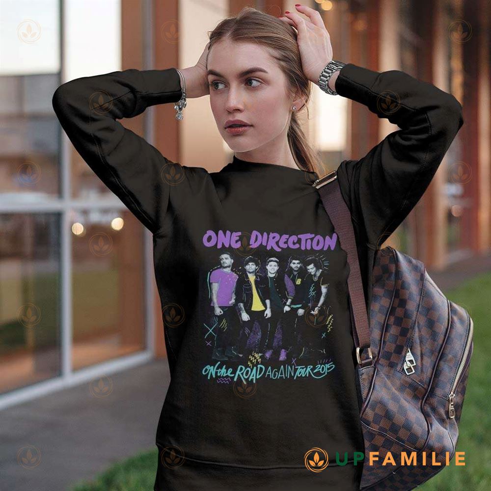 One Direction Shirt One Direction On The Road Again Tour 2015 Trending Shirt