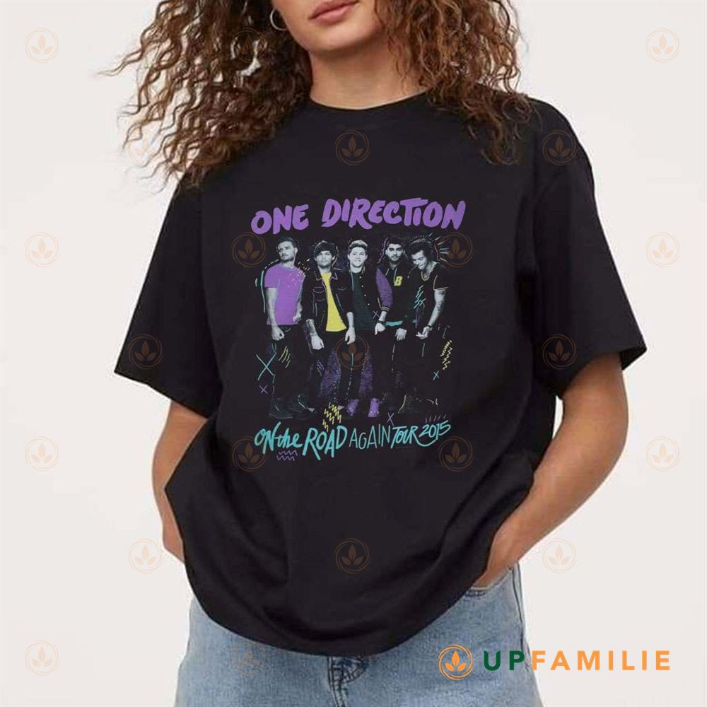 One Direction Shirt One Direction On The Road Again Tour 2015 Trending Shirt
