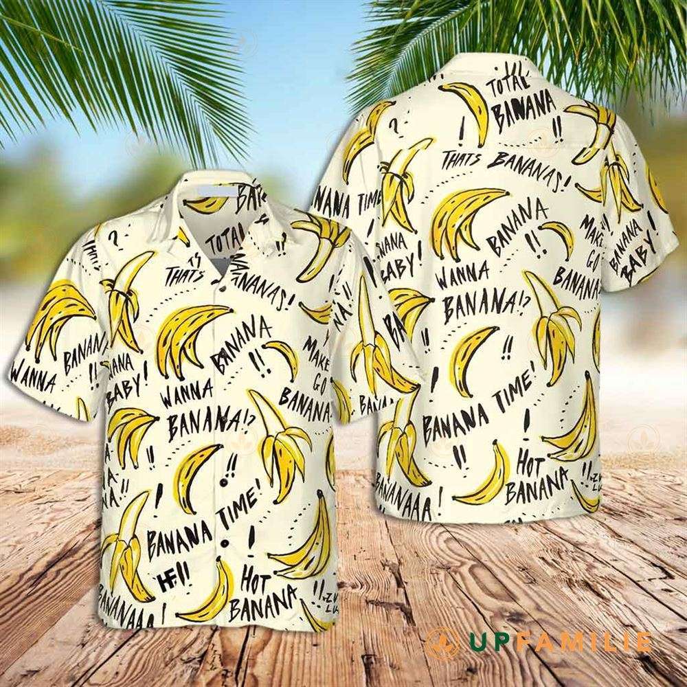 Banana Hawaiian Shirt Wanna Banana Hawaiian Shirt
