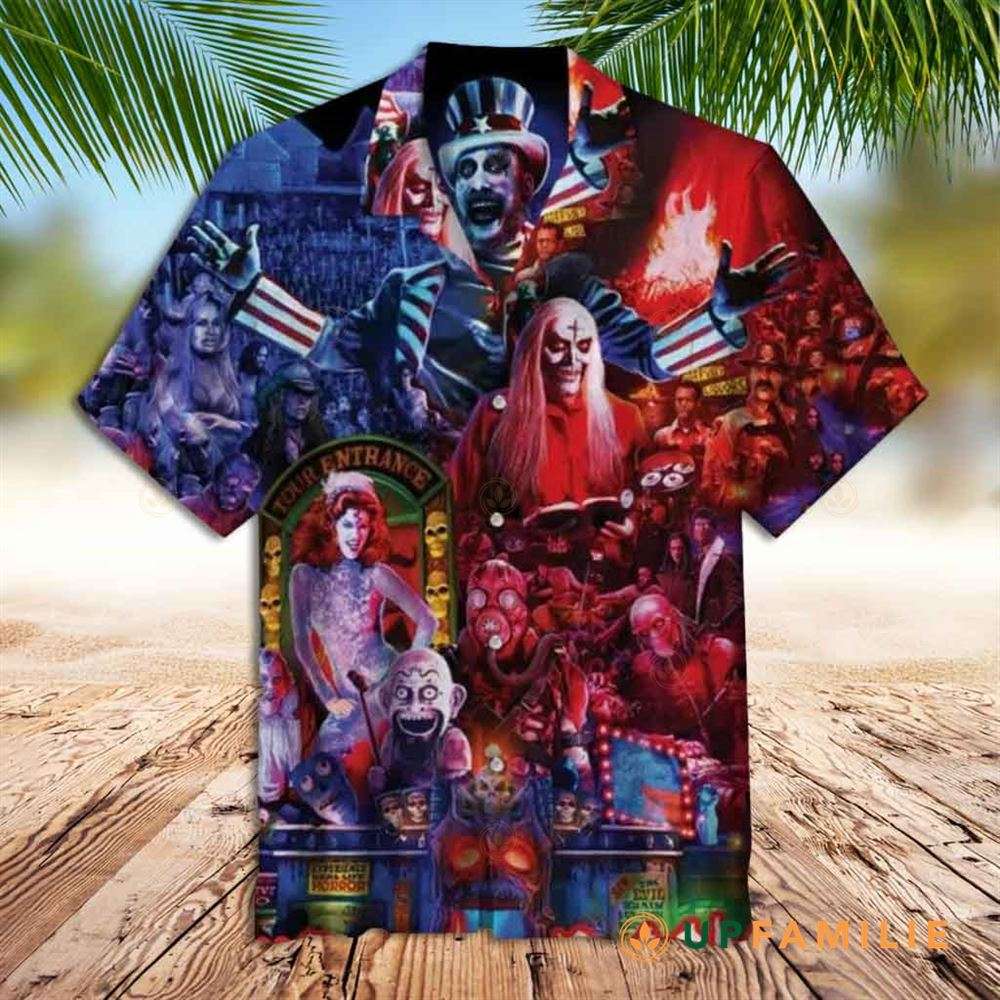 Horror Hawaiian Shirt Evil And Horrible Characters Best Hawaiian Shirts