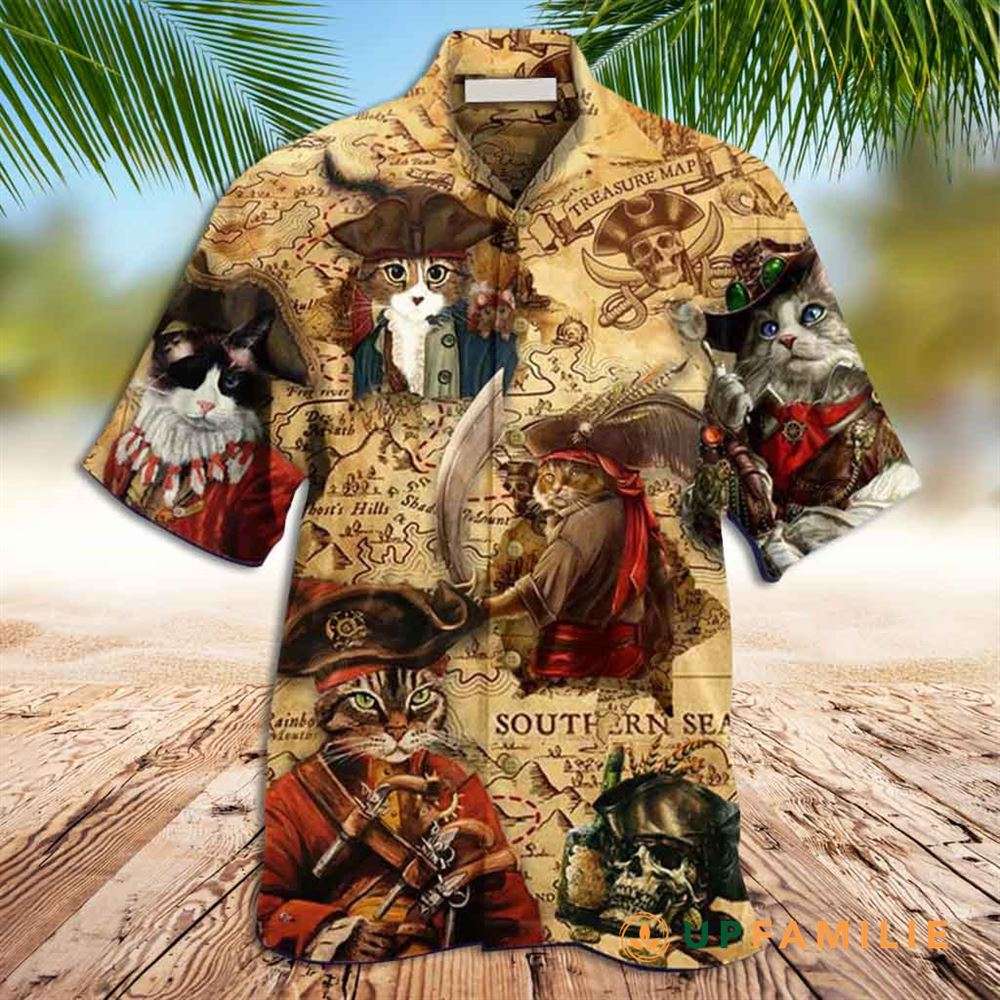 Hawaiian Shirt Cat Pirate Amazing Cool Style Best Hawaiian Shirts