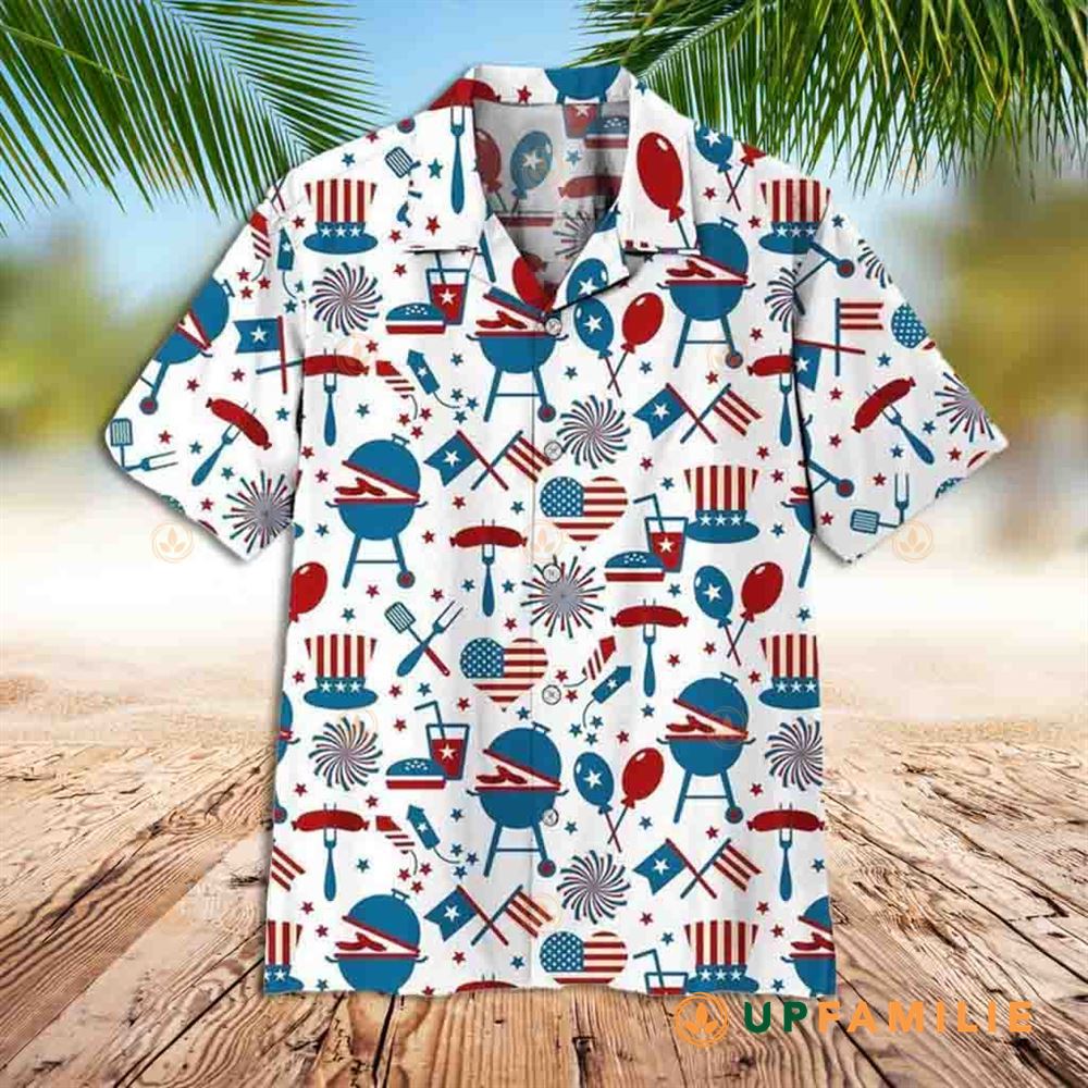 Hawaiian Shirt 3d 4th Of July Best Hawaii Shirt