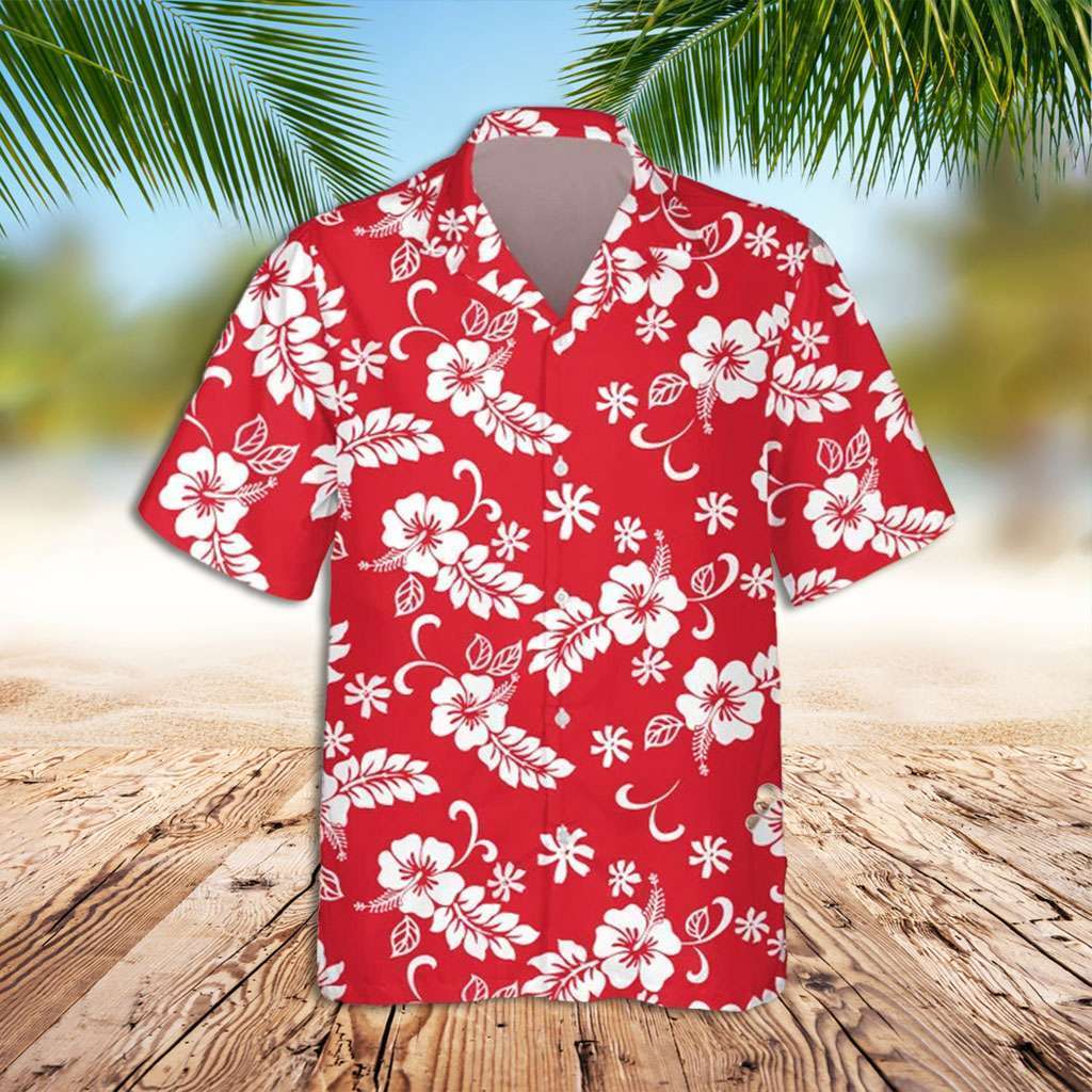 Kingpin Hawaiian Shirt Flower Hawaiian Shirt