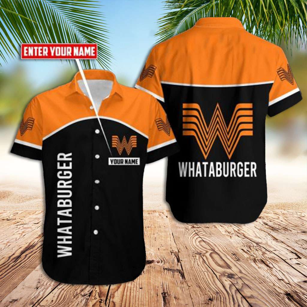 Whataburger Hawaiian Shirt Custom Hawaiian Shirts