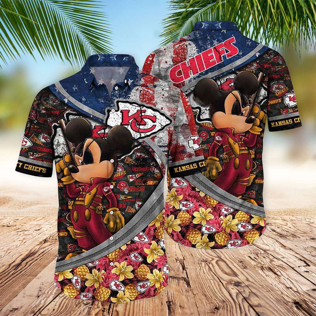 Chiefs Hawaiian Shirt Kc Mickey Mouse Hawaiian Shirt