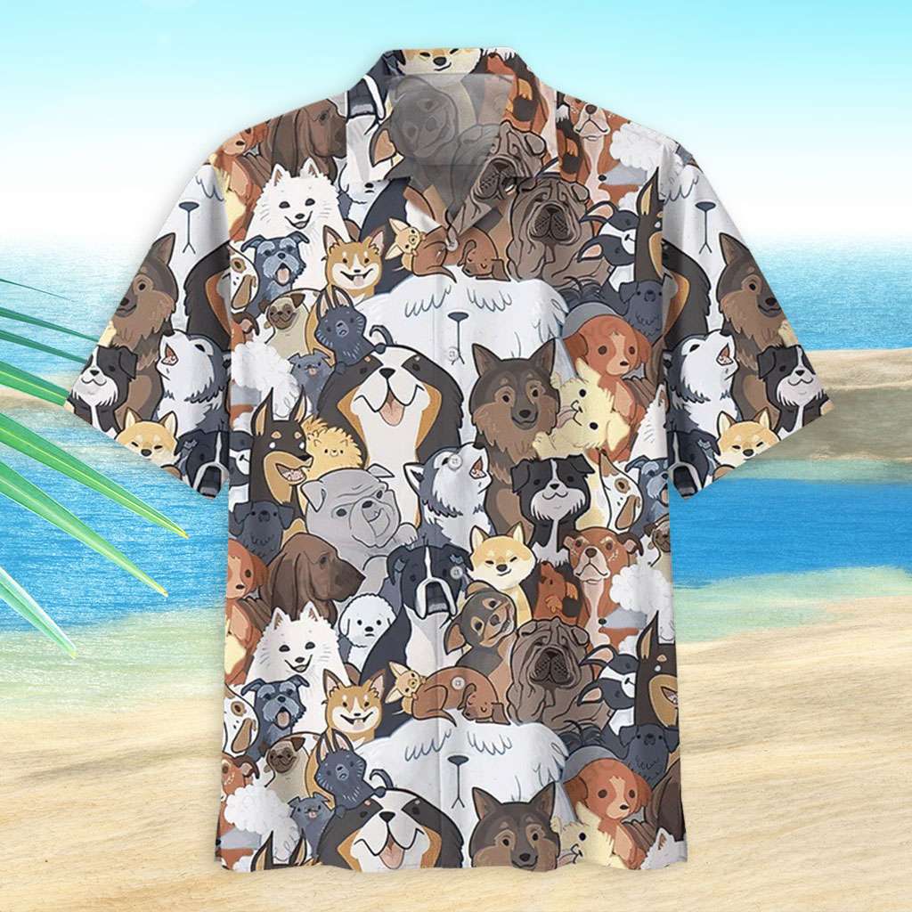 Dog Hawaiian Shirt Puppy Dogs Hawaiian Shirt