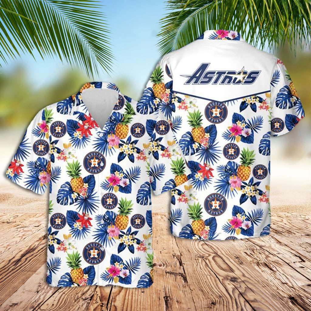 Astros Hawaiian Shirt Houston Astros With Pineapple Hawaiian Shirt