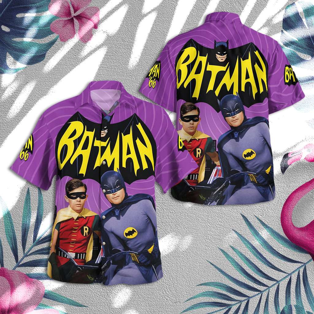 Batman Hawaiian Shirt Batman And Robin Hawaiian Shirt