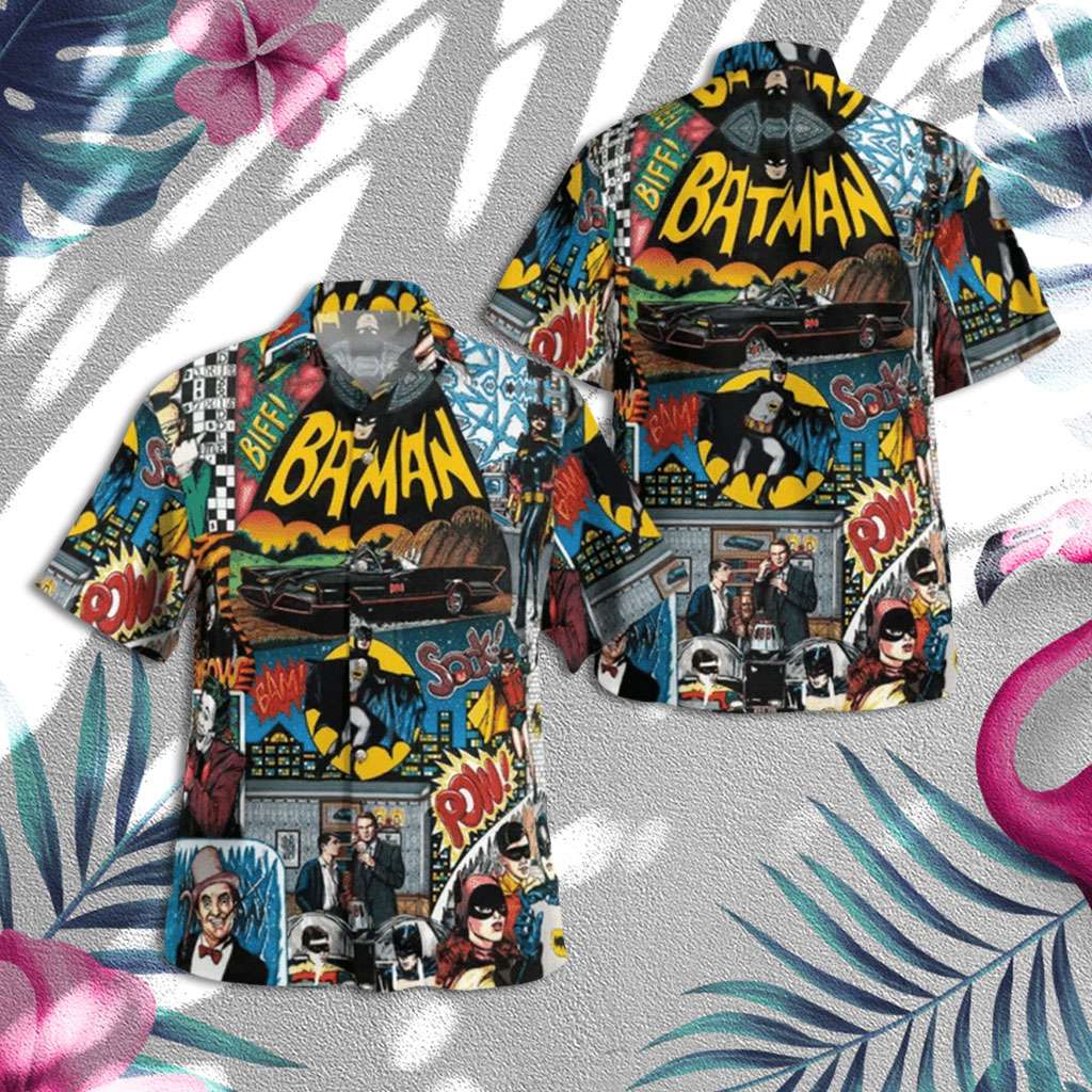 Batman Hawaiian Shirt Batman Comical Dc Hawaiian Shirt