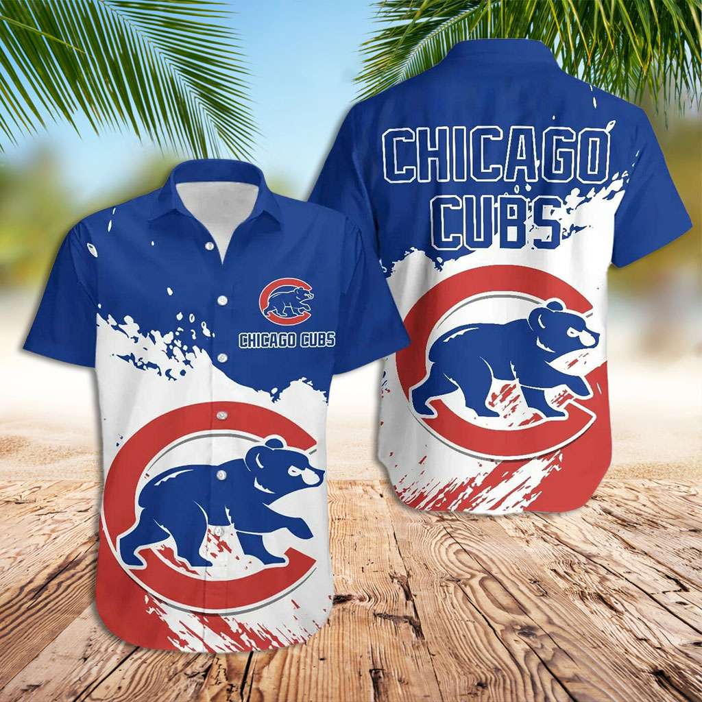 Cubs Hawaiian Shirt Chicago Cubs Bears Hawaiian Shirt