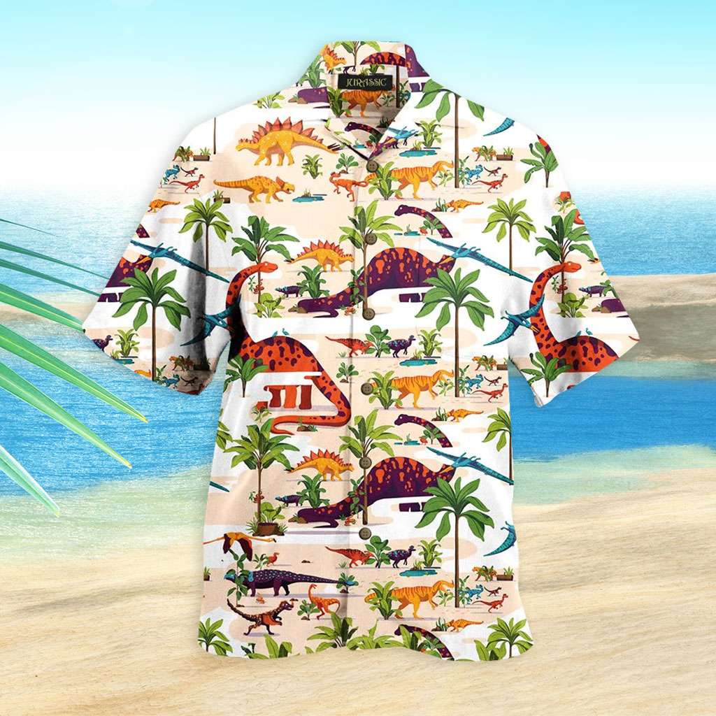 Dinosaur Hawaiian Shirt Dinosaur World Hawaiian Shirt