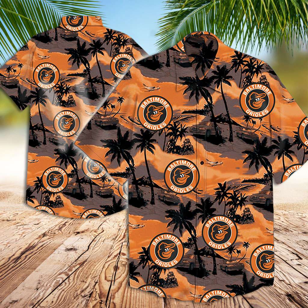 Orioles Hawaiian Shirt Baltimore Orioles And Landscape Hawaiian Shirt