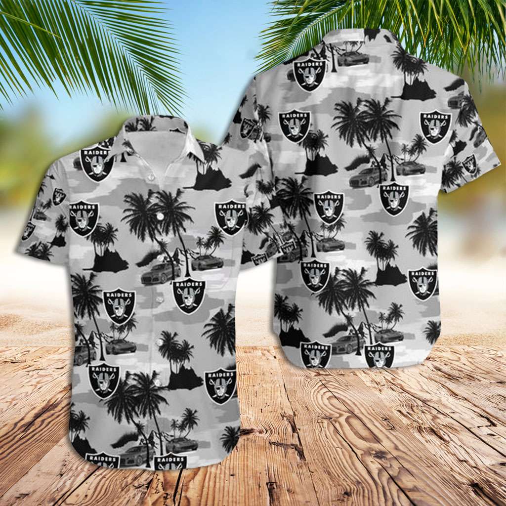 Raiders Hawaiian Shirt Oakland Raiders Hawaiian Shirt