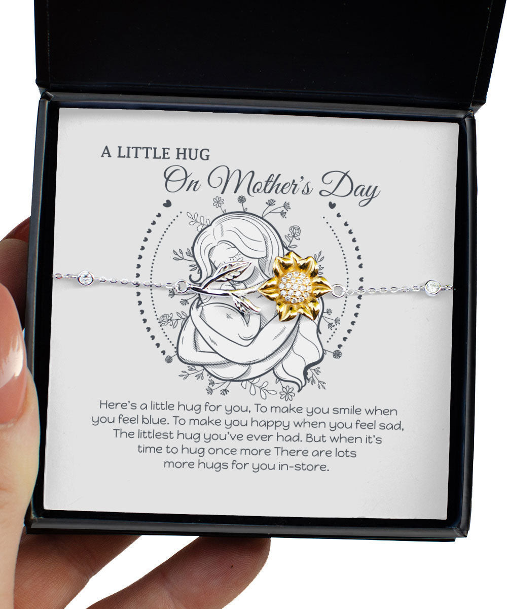 Mothers Day Bracelet To Make You Smile When You Feel Blue Sunflower Bracelet